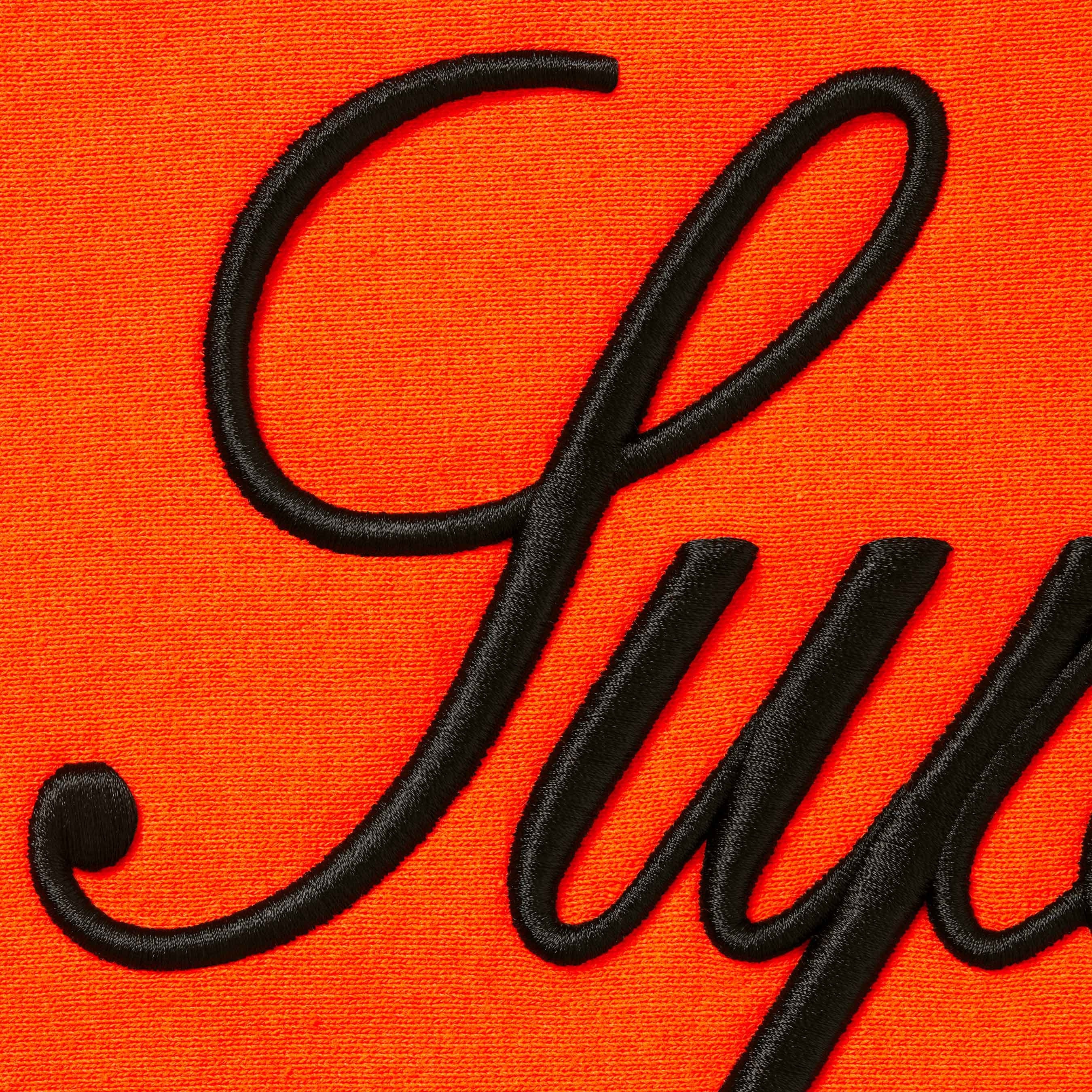 Embroidered Script Hooded Sweatshirt view 2